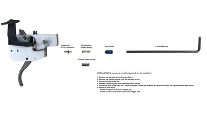 Tikka T3x/T1x performance trigger spring
