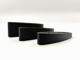 Tikka Flat-Recoil LOP spacer — 10 mm, 20 mm and 30 mm sizes side by side